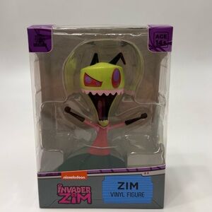Nickelodeon Invader Zim Vinyl Figure - Green and Pink NEW